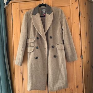 Vince Camuto Wool Double Breasted Peacoat